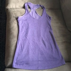 Lilac Lululemon Cool Racerback Tank. Size 4.